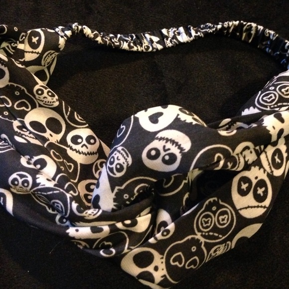 Skull Head Band