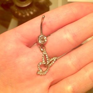 Playboy bunny belly button ring!!