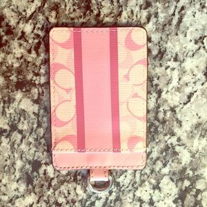 Coach Luggage Tag