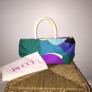 Authentic Emilio Pucci print bag