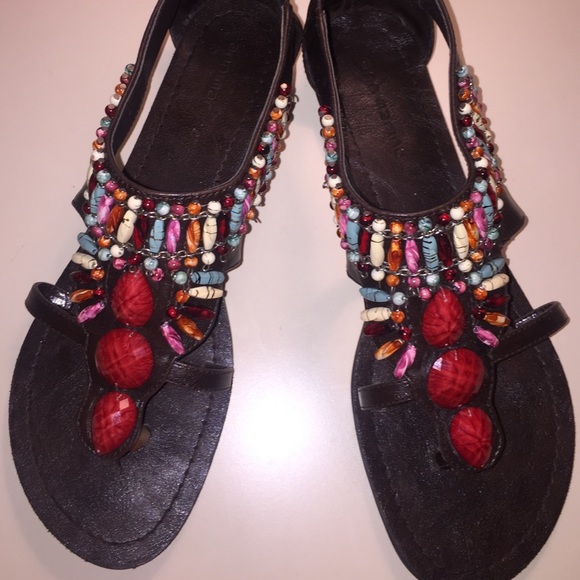 Bead sandals