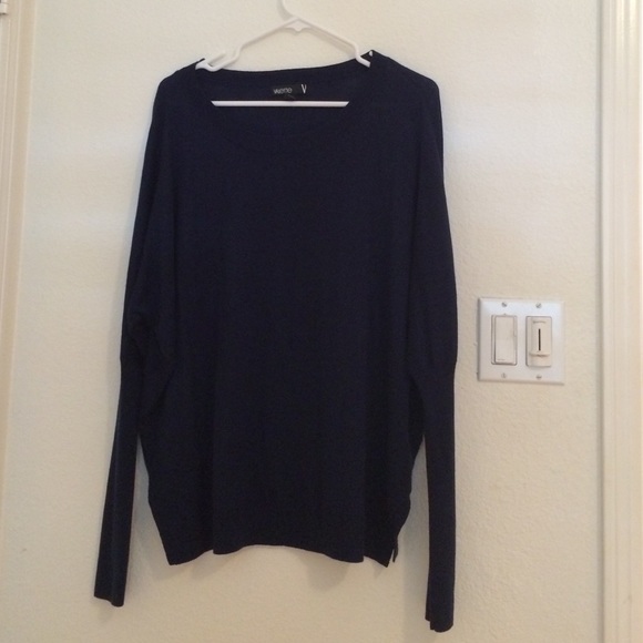 💙Oversize dark blue sweater💙