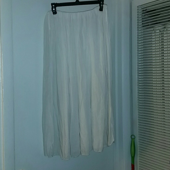 White skirt
