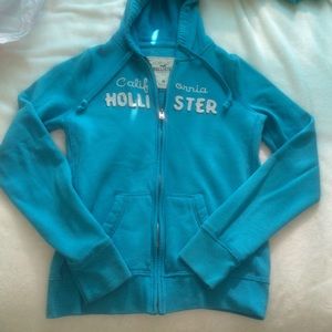 Hollister zip up hoodie