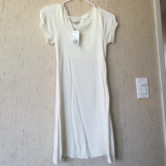 Forever 21 Cream Sweater Dress