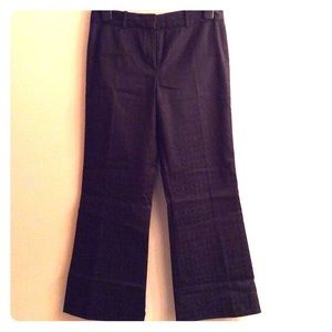 Gorgeous Tahari Black Brocade! Dress Slacks 8P EUC