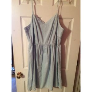 Denim dress
