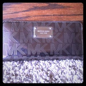 Authentic Used Michael Kors Mirror Metallic Wallet