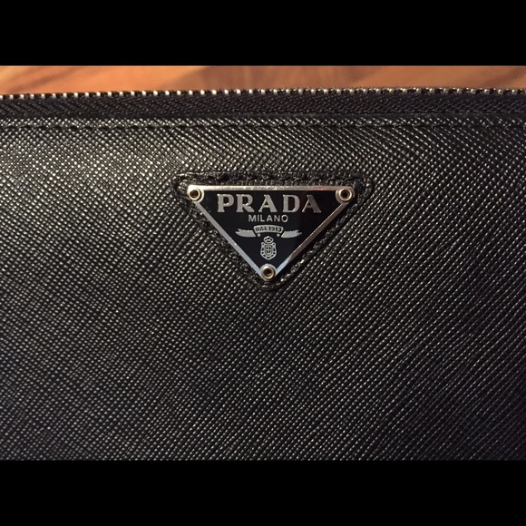 Prada Clutches & Wallets - Authentic Prada Saffiano leather wallet.