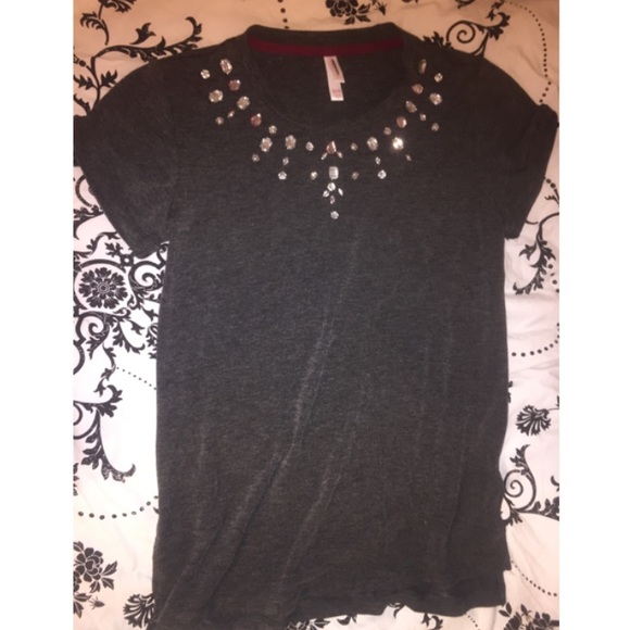 Grey Bling Shirt