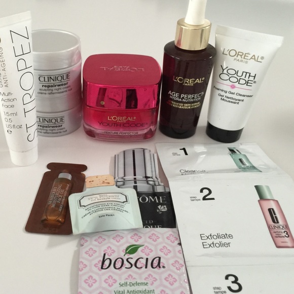 LOT Anti-Aging Skincare Makeup Clinique St. Tropez