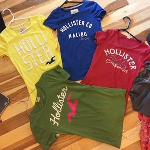 Bundle-hollister t-shirts