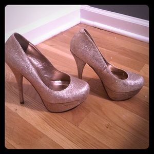 Bakers gold heels!