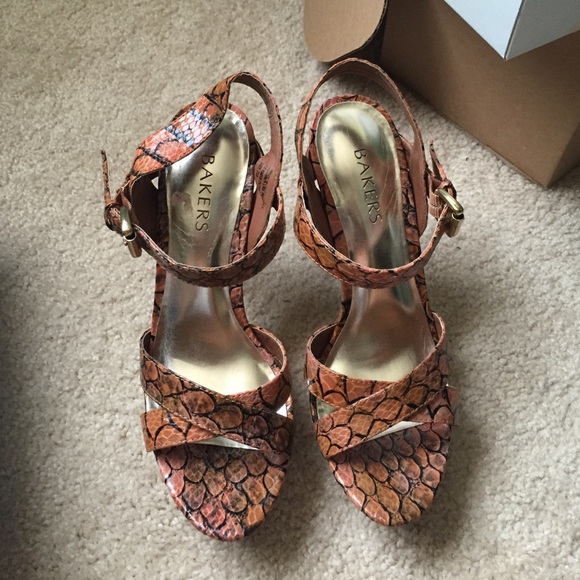 Bakers strappy heels
