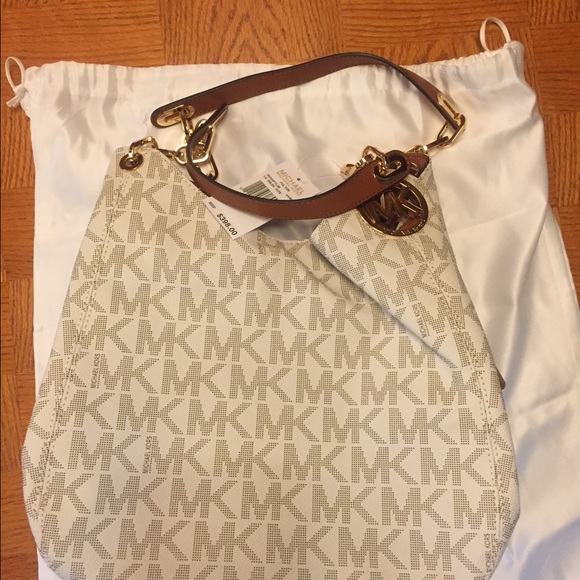 Brand New Michael Kors Large Fulton Handbag