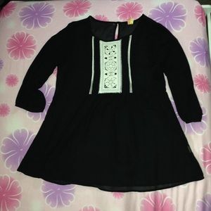 ✖️SOLD ✖️ Black Sheerlike Top