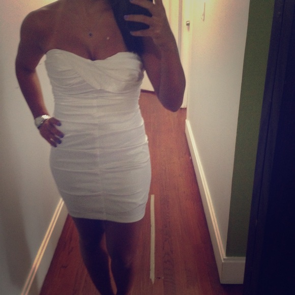 Sexy white sheer dress💃🏽 - Picture 1 of 4