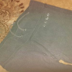 Gray bebe sweat pants