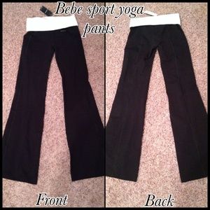 Bebe sport yoga pants