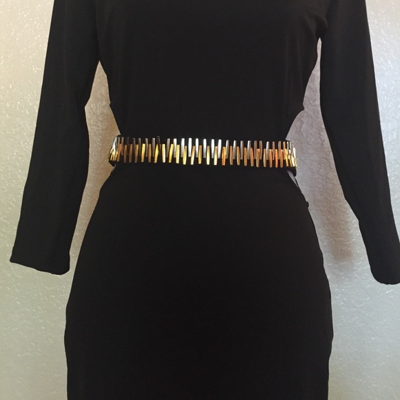 Lulumari Black Mini Dress - Picture 3 of 3