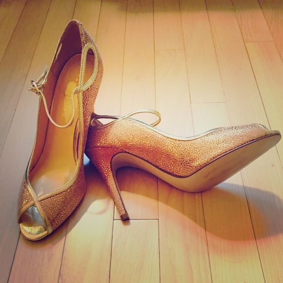 Ivanka Trump Peep Toe Pumps