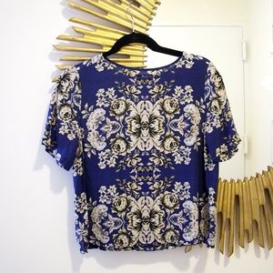 Madewell Pixelbloom Top