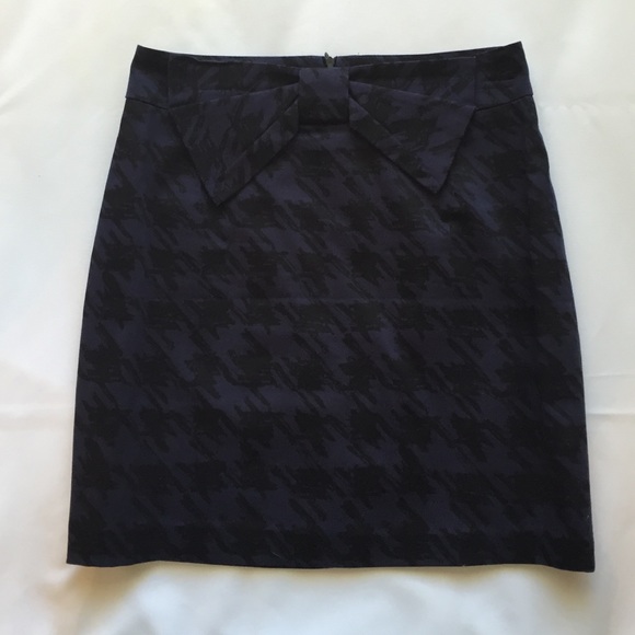Hounds tooth Bow Skirt