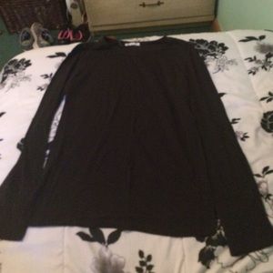 Black long sleeve shirt