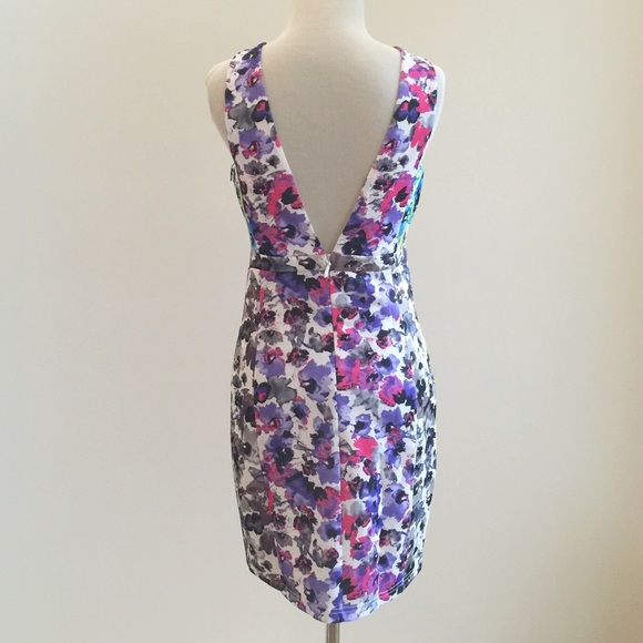 WOW COUTURE l Floral Print Dress NWT - Picture 2 of 4