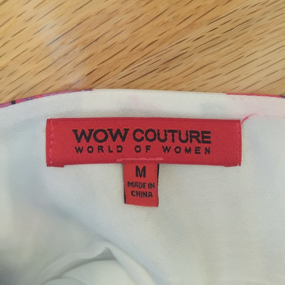 WOW COUTURE l Floral Print Dress NWT - Picture 4 of 4