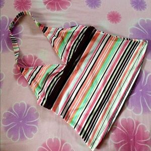 Stripe Tankini Bathing Suit Top