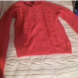 Pink/coral sweater