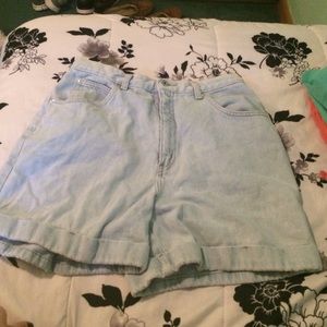 L.A. Blues high waisted shorts
