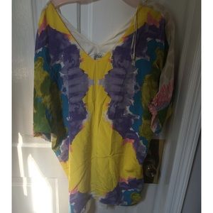 Tibi multicolor mini dress