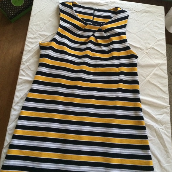 🌑SOLD🌑 Striped Liz Claiborne dress - Picture 2 of 4