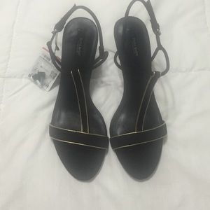 ZARA Basics Black Heels Sz 6
