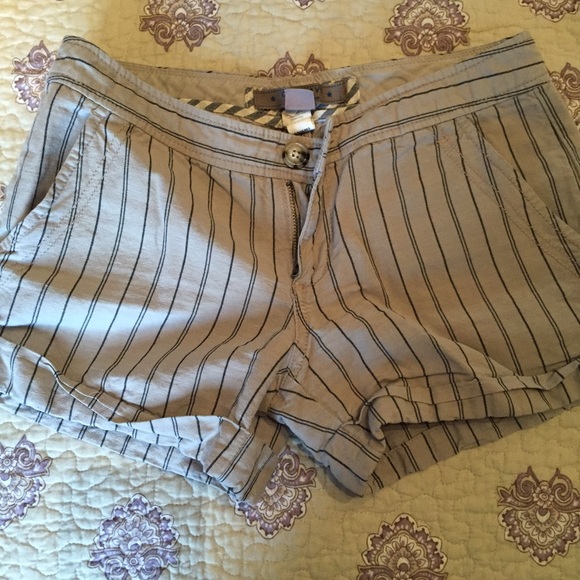 Pinstripe shorts