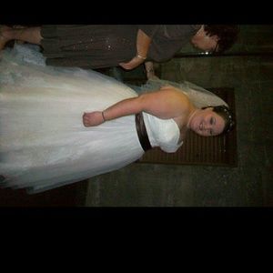 Size 20 wedding dress. Edens bridal brand