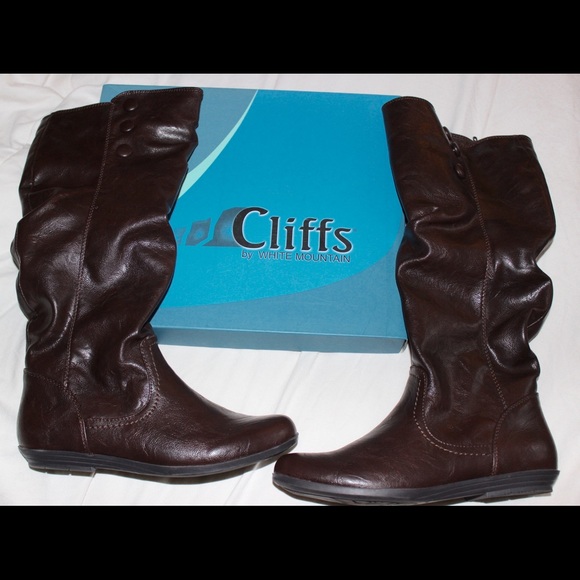 💥NWT💥 Brown Knee-length boots - Picture 1 of 4
