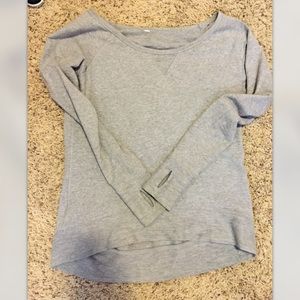 Lululemon high low sweater