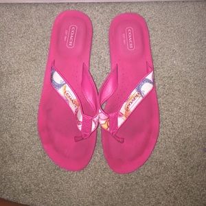 Coach Flip Flops