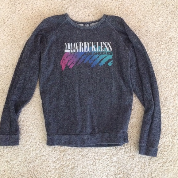 young and reckless sweater