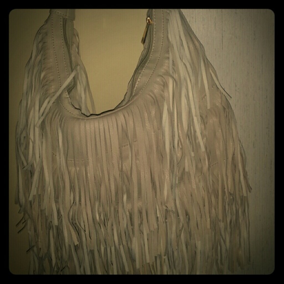 Fringe purse