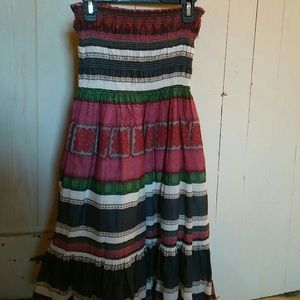 Old fashioned summer dress