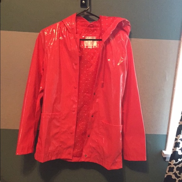 Salmon raincoat