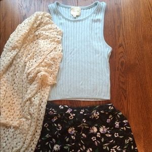 TRADED UO knit tank top