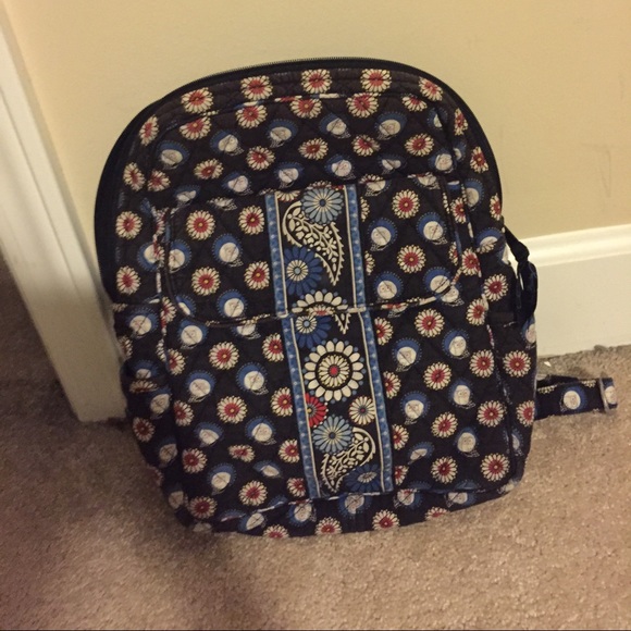 vera bradley owl backpack