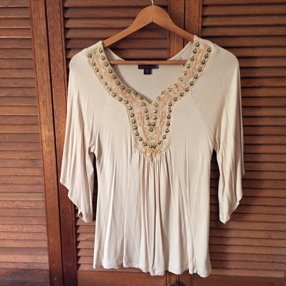Flowy Embroidered Top