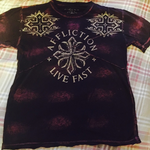 Affliction men's tee
