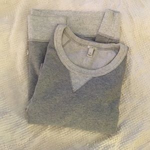 Jcrew heather grey sweatshirt size small